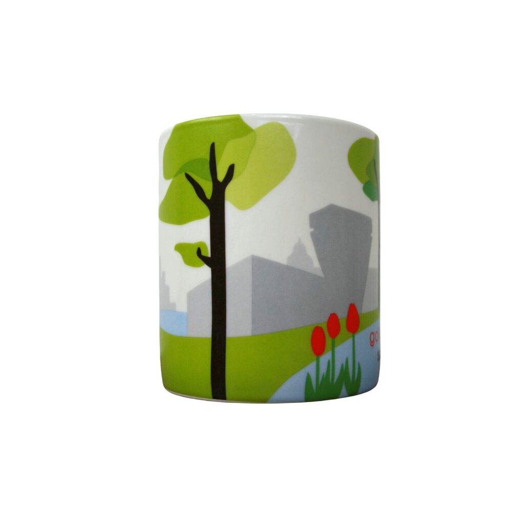 Starbucks San Francisco & San Diego Mug Set Scenic Parks Design Ceramic 18 Oz Se - Picture 6 of 14
